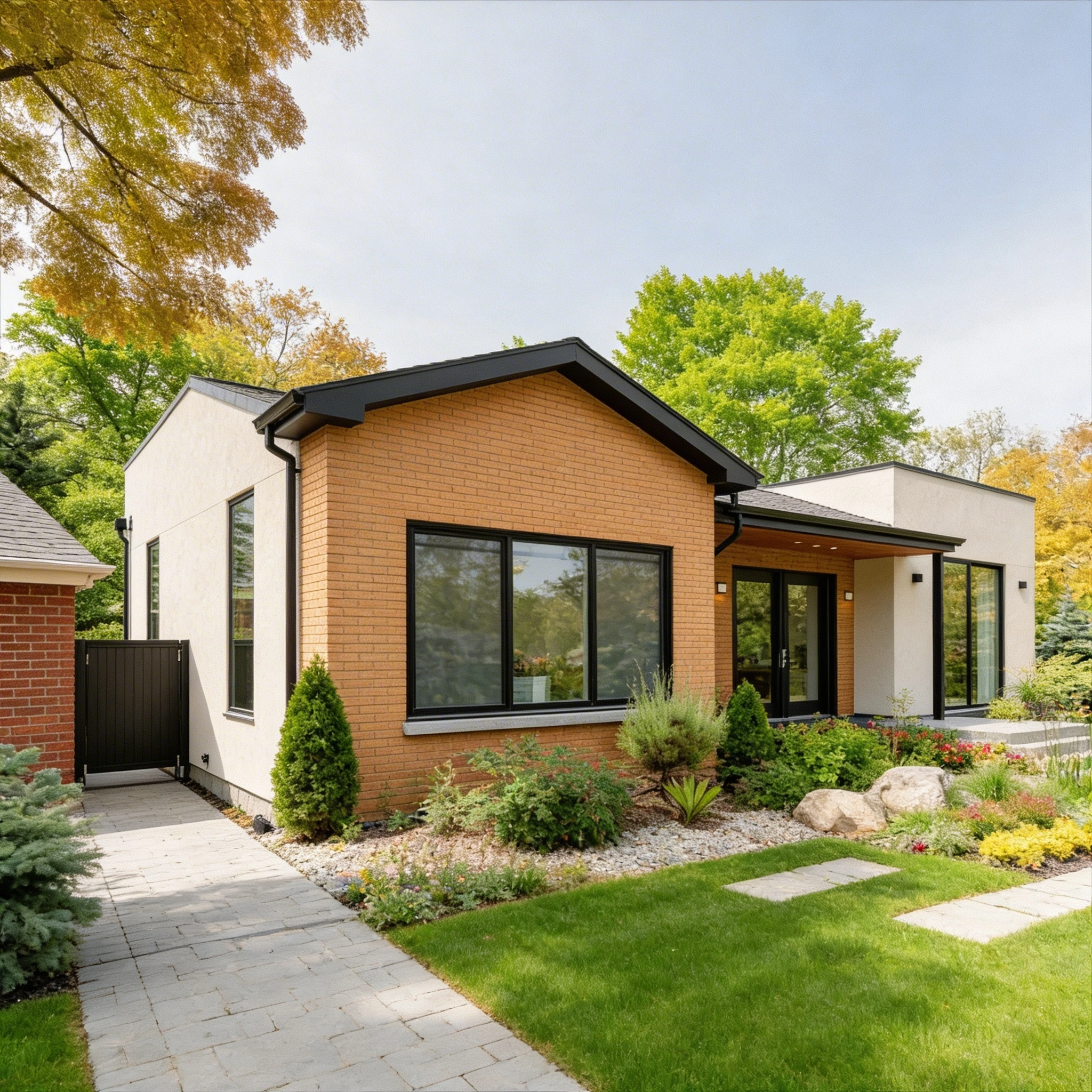 modern detached ADU with landscaping in Los Angeles by 5 Star ADU LA