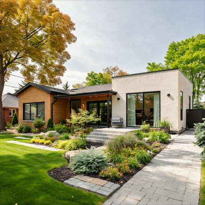 attached ADU backyard design in Los Angeles by 5 Star ADU LA